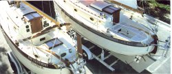 2 Nor'Sea: aft cockpit, aft cabin